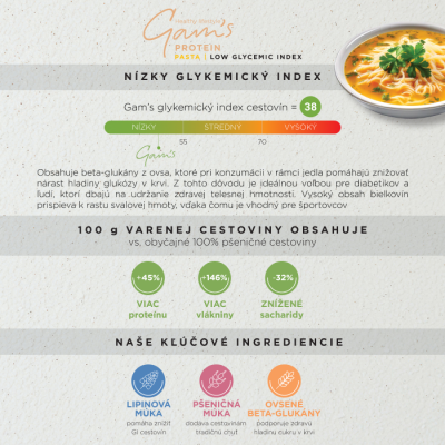 GAM’S PROTEIN PASTA - MIX