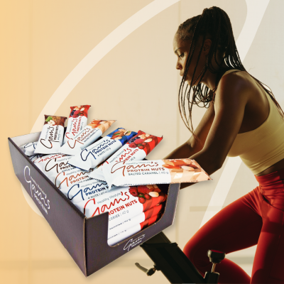  GAM’S NUTS PROTEIN TYČINKY 40 g – MULTIPACK 24 ks