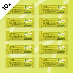GAM’S PROTEIN TYČINKA PISTACHIO 50g 10 ks