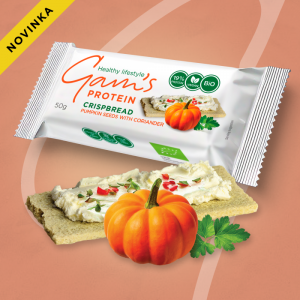 GAM’S PROTEIN BIO CRISPBREAD DÝŇOVÁ SEMÍNKA S KORIANDREM 50 g