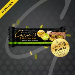 GAM’S PROTEIN DUBAI TYČINKA KADAIF S PISTÁCIAMI 60 g