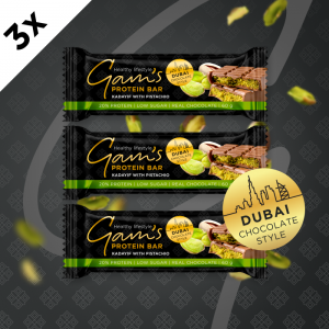 GAM’S PROTEIN DUBAI TYČINKA KADAIF S PISTÁCIEMI 60 g - 3 ks