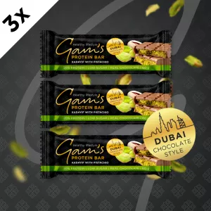 GAM’S PROTEIN DUBAI TYČINKA KADAIF S PISTÁCIEMI 60 g - 3 ks