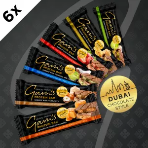 GAM’S PROTEIN DUBAI TYČINKA MIX 60 g - 6 ks