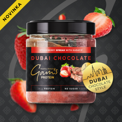 GAM’S PROTEIN DUBAI SPREAD S JAHODAMI 135g