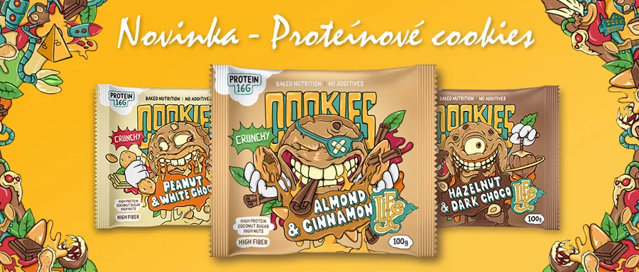 Novinka - proteénové sušienky
