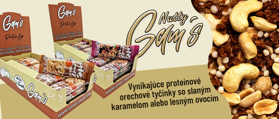 Proteínové orechové tyčinky 