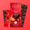 RED - HORKÁ ČOKOLÁDA S MANDĽAMI A POMARANČOVOU PRÍCHUŤOU - 26g