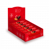 RED - HORKÁ čokoláda S MANDĽAMI A POMARANČOVOU  PRÍCHUŤOU 26g - kartón (24ks)